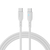 Kabel przewód USB-C z diodą LED 100W 2m biały