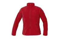 Kabát Gomti női polár, piros, XL
