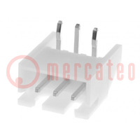 Socket; wire-board; male; XH; 2.5mm; PIN: 3; THT; 250V; 3A; -25÷85°C