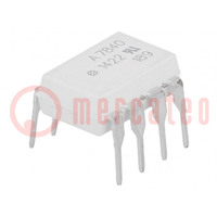 Optocoupler; THT; Ch: 1; OUT: isolation amplifier; 3.75kV; DIP8