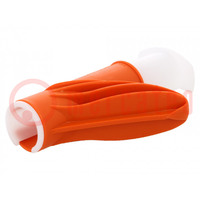 Outil pour tresses polyester; orange; G1303/4