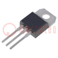 Transistor: N-MOSFET; MDmesh™ ||; unipolar; 500V; 3A; 45W; TO220-3