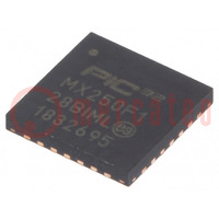 IC: PIC microcontroller; 128kB; 2.3÷3.6VDC; SMD; QFN28; PIC32; 8MHz