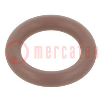 Guarnizione O-ring; FPM; Thk: 3mm; Øint: 11mm; marrone; -20÷200°C