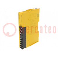 Module: safety relay; ReLy; 24VDC; for DIN rail mounting; IP20