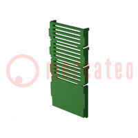 Stopper; 45 Railbox Vertical & Multilevel; green
