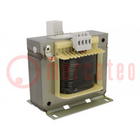 Transformer: mains; 630VA; 230VAC; 24V; Leads: terminal block; IP00