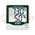 Thermohygrometer; -10÷60°C; 10÷99%RH; Nauwk: ±1°C; Eenheid: °C,°F