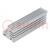 Heatsink: extruded; TO220; natural; L: 84mm; W: 30mm; H: 31mm; 5.5K/W
