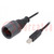 Kabel-adapter; USB 2.0; USB A wtyk (szczelny),USB B wtyk; 1A; 2m