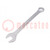 Wrench; combination spanner; 21mm; Overall len: 250mm