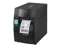 CL-S703IIIR - Etikettendrucker, thermotransfer, 300dpi, USB + Ethernet, Aufwickler / Peeler, schwarz - inkl. 1st-Level-Support