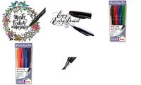 PentelArts Faserschreiber Brush Sign Pen, 4er Etui, Colour (67006756)