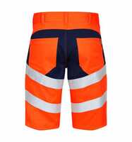 Engel Safety Short m. Elastan 6546-314-10165 Gr. 56 orange/blue ink