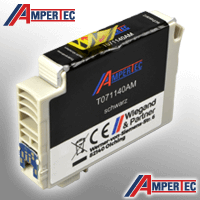 Ampertec Tinte ersetzt Epson C13T07114010 schwarz