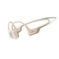 Shokz OpenRun Pro Fejhallgató Vezeték nélküli Fülre akasztható Sport Bluetooth Bézs