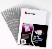 Rexel Nyrex™ Reinforced Pockets (25)