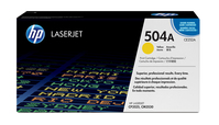 HP 504A toner LaserJet jaune authentique