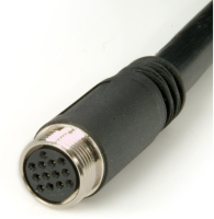 Kindermann 7484000015 coax-kabel 15 m 13-pin Zwart