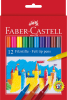Faber-Castell 554212 viltstift Meerkleurig 12 stuk(s)