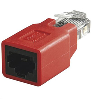Microconnect MPK401-R cable gender changer RJ45 Black