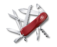 Victorinox Evolution 17 Multi-Tool-Messer Metallisch, Rot