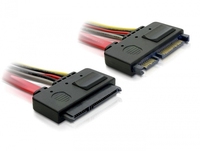 DeLOCK SATA Cable 0.5m SATA-Kabel 0,5 m Rot