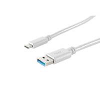 S-Conn 13-31026 USB-kabel 1 m USB 3.2 Gen 1 (3.1 Gen 1) USB A USB C Wit