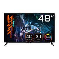 GIGABYTE FO48U monitor komputerowy 120,7 cm (47.5") 3840 x 2160 px 4K Ultra HD OLED Czarny