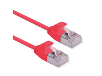 ROLINE 21.15.3311 kabel sieciowy Czerwony 0,3 m Cat6a U/FTP (STP)