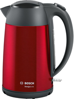 Bosch TWK3P424 bouilloire 1,7 L 2400 W Gris, Rouge