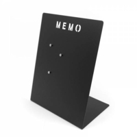 Trendform Memo Magnettafel 120 x 180 mm Schwarz