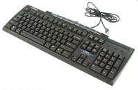 HP 537746-BB1 tastiera USB Ebraico Nero