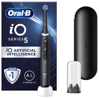 Oral-B IOSERIES5BL elektomos fogkefe Felnőtt Rezgő fogkefe Fekete