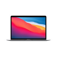 Apple MacBook Air Laptop 33,8 cm (13.3") Apple M M1 8 GB 256 GB SSD Wi-Fi 6 (802.11ax) macOS Big Sur Grau