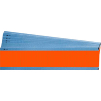 Brady TMM-COL-OR-PK etiqueta autoadhesiva Rectángulo Permanente Naranja 2700 pieza(s)