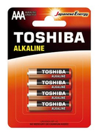 Toshiba LR03GCA BP-4C pila doméstica Batería de un solo uso AAA Alcalino