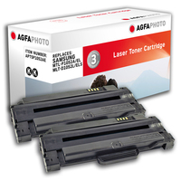 AgfaPhoto APTSP1052AE toner cartridge 2 pc(s) Compatible Black