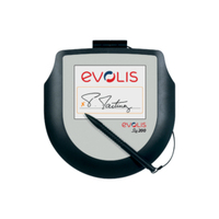 Evolis Sig200 Bundle 12,7 cm (5") Negro, Blanco TFT