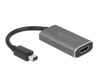 DeLOCK 63200 adaptador de cable de vídeo 0,2 m Mini DisplayPort HDMI tipo A (Estándar) Gris