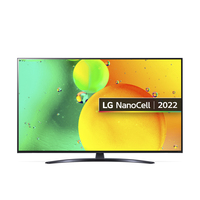 LG 55NANO766QA.AEK TV 139.7 cm (55") 4K Ultra HD Smart TV Wi-Fi Black
