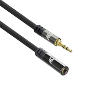 ACT AC3615 Audio-Kabel 2 m 3.5mm Schwarz
