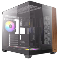 Antec CX800 Midi Tower Zwart, Hout