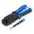 EFB Elektronik E-MUC410 Kabel-Crimper Crimpwerkzeug Schwarz, Blau