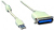 Gembird 1.8m USB Printer Cable párhuzamos kábel Fehér 1,8 M