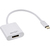 InLine 64102S video kabel adapter 0,2 m USB Type-C DisplayPort Zilver