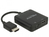 DeLOCK 63276 adaptador de cable de vídeo HDMI tipo A (Estándar) Negro