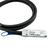 BlueOptics QFX-QSFP28-DAC-1M-BL InfiniBand/fibre optic cable Zwart