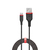 Lindy 36736 USB-kabel 0,5 m USB 2.0 USB A Micro-USB B Zwart