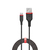 Lindy 3m Reinforced USB Type A to Micro-B Charge and Sync Cable, 3A